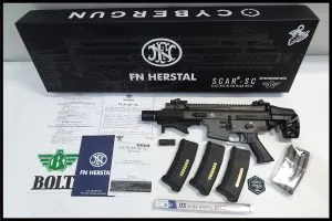 「BOLT FN SCAR SC B.R.S.S. リコイルショック電動ガン」買取実績